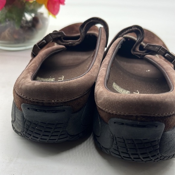 Merrell Encore Espresso Suede Slip On Mule Sz 7. MR1102 - Picture 3 of 8